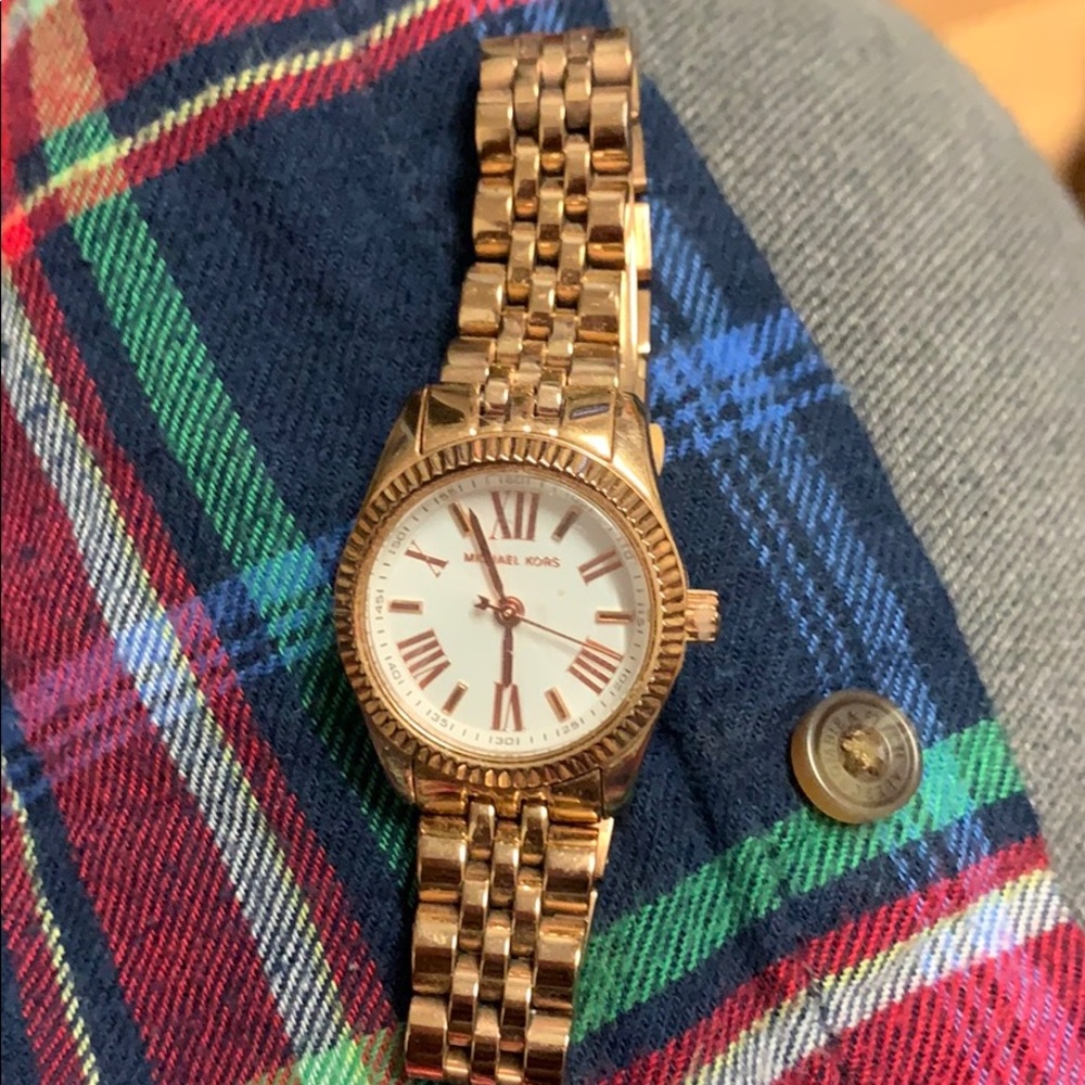 Michael Korda gold watch